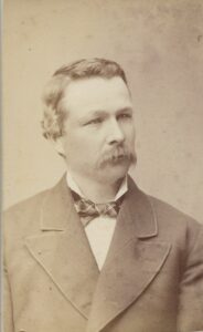 Photo of Lewis B. Skillin of Portland, ME, Circa 1877.