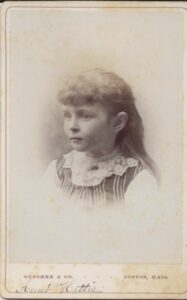 Photo of Lottie May Johnson as a child.