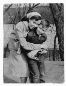 Photo of Sylvia & Donald, 1958.