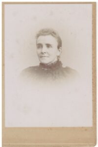 Photo of Aunt Met (Hunnewell) Small, circa 1893.