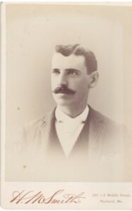 Photo of Forest Libby, circa 1890.