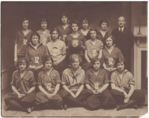 Photo of the Portland High School Girls Basketball Team - 1923 State Champions.