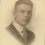 Photo of a high school boy, circa 1918.