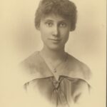 Photo of a high school girl, circa 1918.