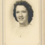 High school photo of a young woman
