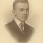 Photo of a high school boy, circa 1918.