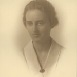 Photo of a high school girl, circa 1918.
