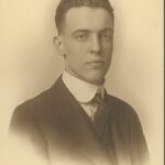 Photo of a high school boy, circa 1918.