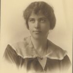Photo of a high school girl, circa 1918.
