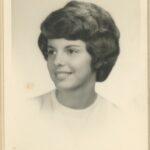 Photo of a young woman from the 1960s