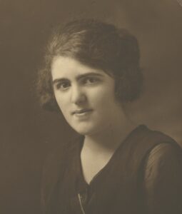 Photo probably of Ruth Tucker, 1919.