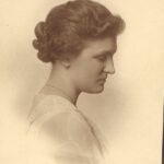 Photo of a young woman, Irene Isabel Bailey, 1918