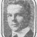 Newspaper clipping of Vaughan Clifford in 1917.