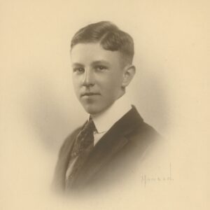 Photo of Philip Powers, PHS Class of 1918.