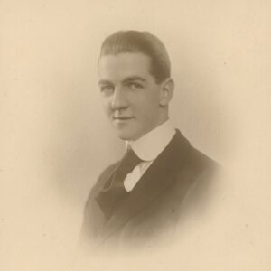 Photo of Robert Goff, Portland High School, 1918.