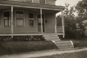 Photo of 61 Upland Ave, Portland, Maine, circa 1910s.