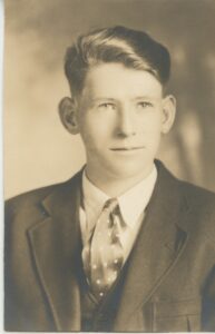 Graduation Photo of Eugene Allen, SHS Class of 1938.