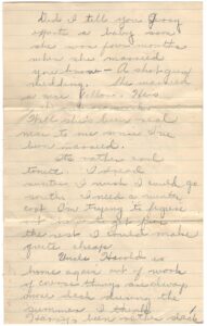 Image of Florence Darling Letter - page 2b