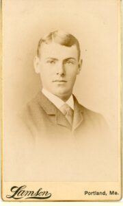 Charles Burnham, circa 1890. 