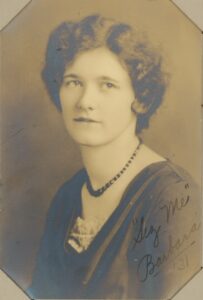 Barbara Matilda Grant Scarborough High School Class of 1931 studio portrait Kennedy Portland Maine