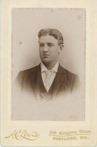 Elwyn Rice Dyer portrait A C Lewis studio Portland Maine 1890s