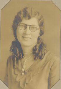 Marjorie Matilda Milliken Scarborough High School Class of 1931 studio portrait Kennedy Portland Maine