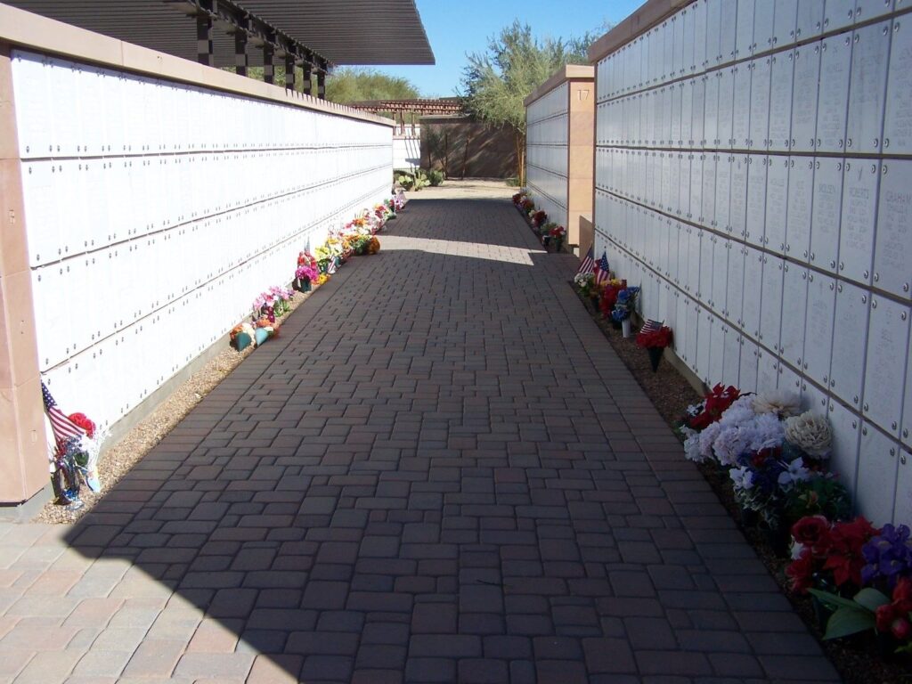 Photo of the Columbarium - National Memorial Cemetery of Arizona